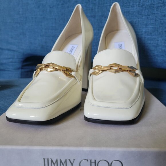Jimmy Choo chunky heel loafers - Picture 1 of 7